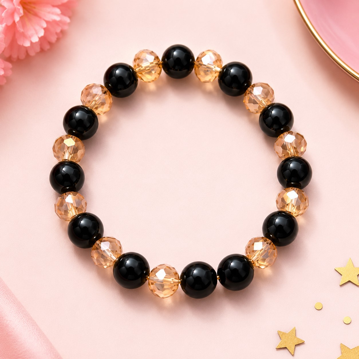 Midnight Champagne Bracelet