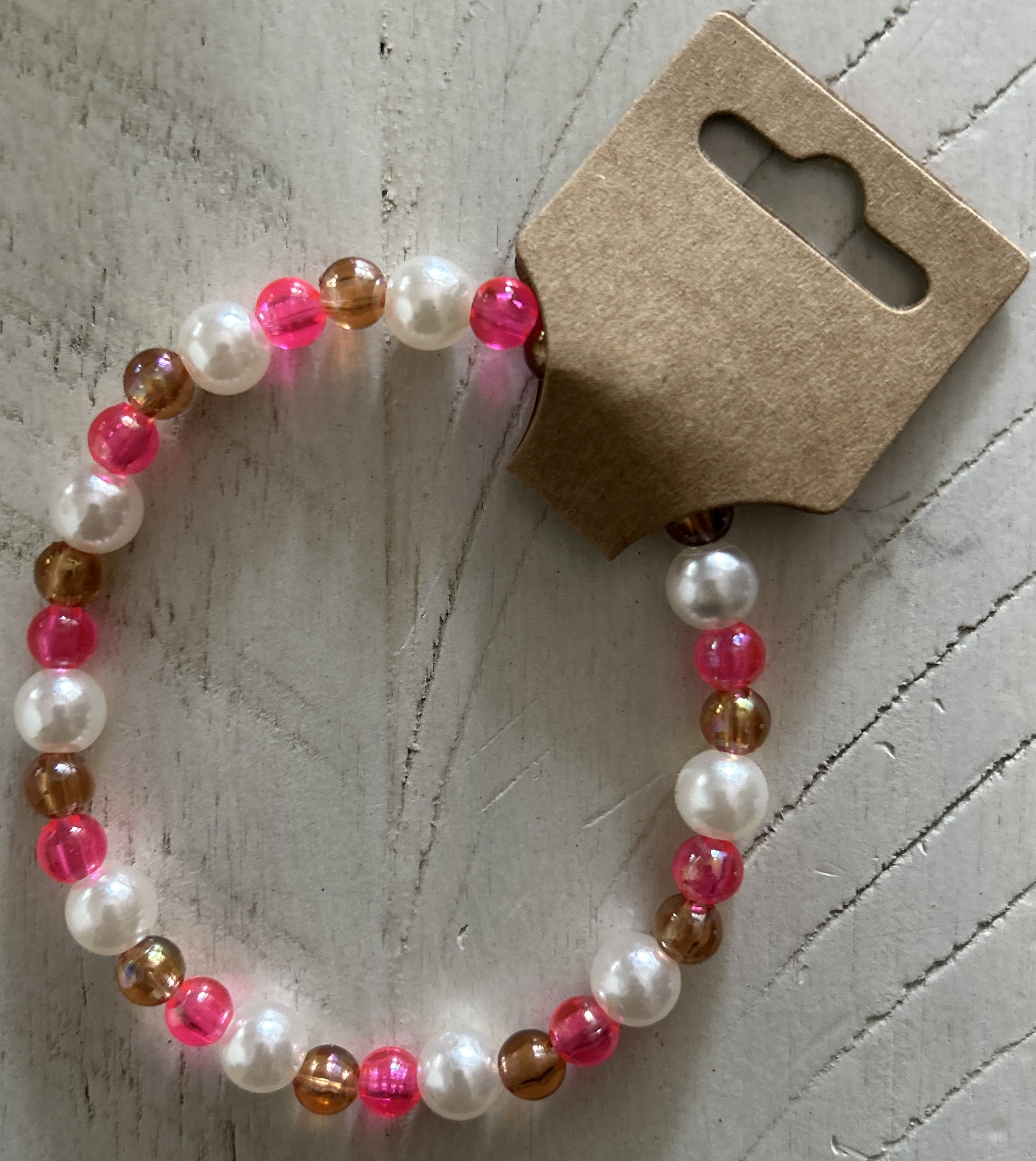 Strawberry Cream Bracelet